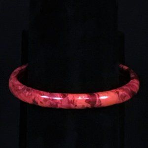 Red Bangle Bracelet